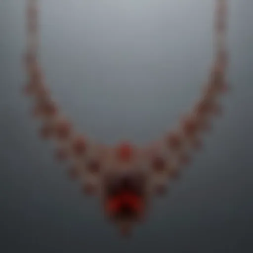 Exquisite Garnet Necklace