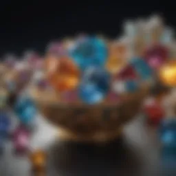 Exquisite Gemstones Arrangement