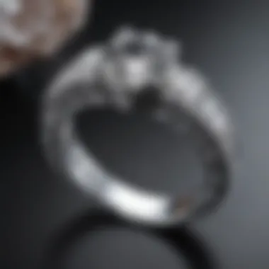Diamond Ring Reflecting Brilliance and Sophistication
