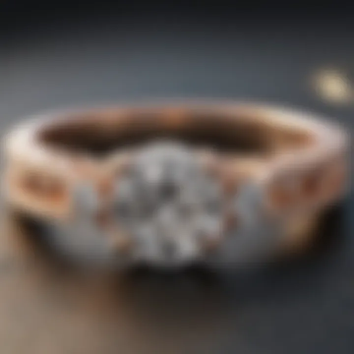 Captivating Beauty of Round Diamond Rose Gold Ring