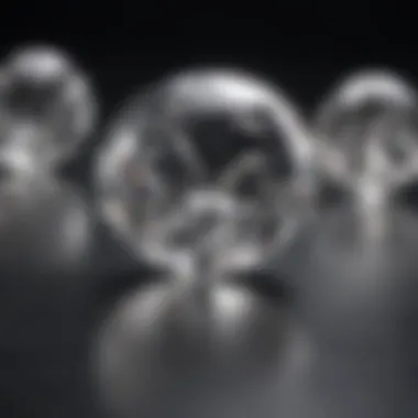 Luxurious Diamond Carat Weight Comparison