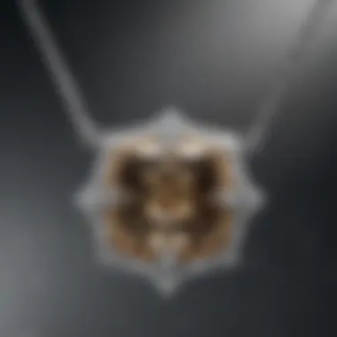 Timeless Diamond Necklace with Radiant Cut Diamonds