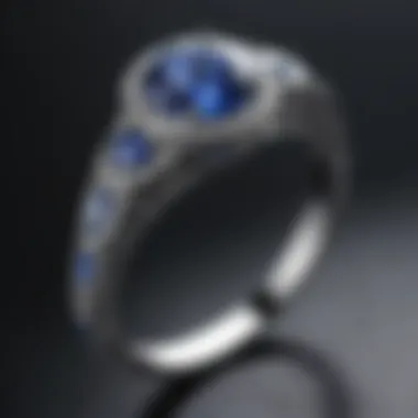 Exquisite Sapphire Engagement Ring