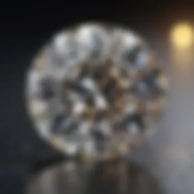 Comparison of H Color Round Diamond with Other Gemstones