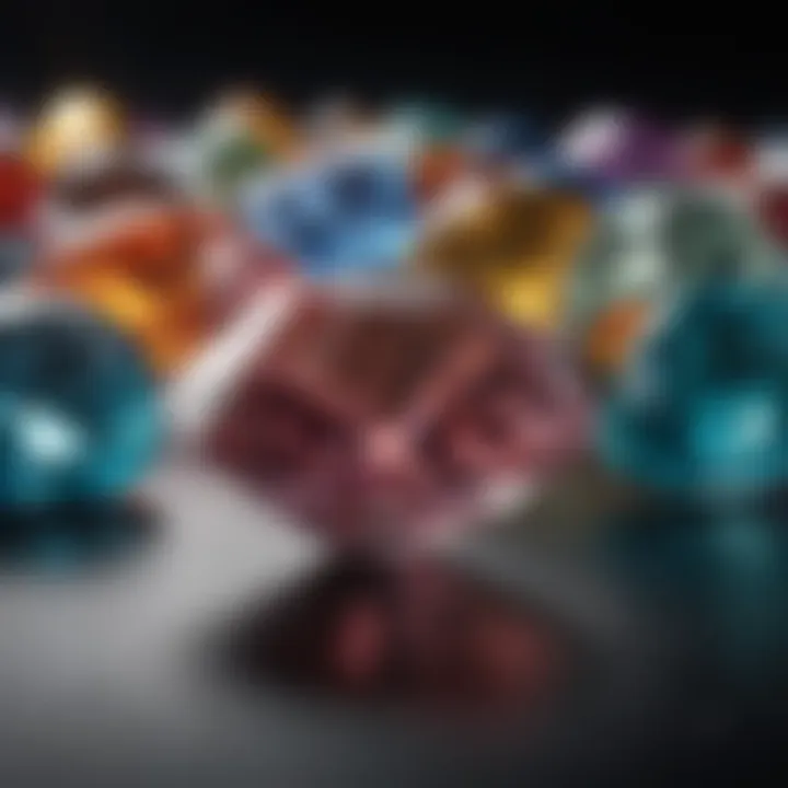Dazzling spectrum of diamond colors