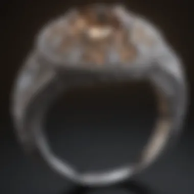 Diamond Ring Symbolizing Eternal Love and Commitment
