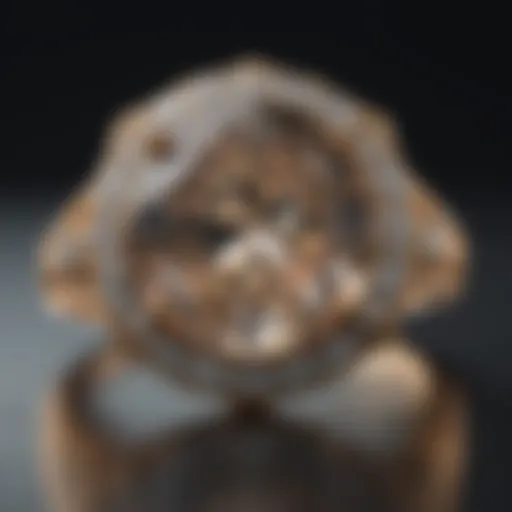 Luxurious Diamond Ring Reflecting Elegance