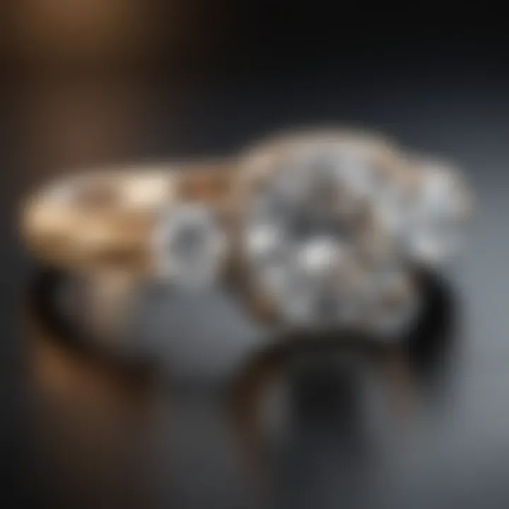 Timeless 5-Diamond Engagement Ring in Classic Solitaire Setting