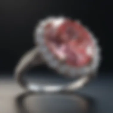 Pink Diamond Ring Showcase