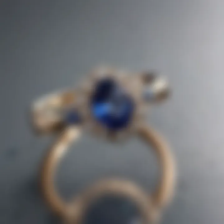 Exquisite Sapphire Ring with Subtle Elegance