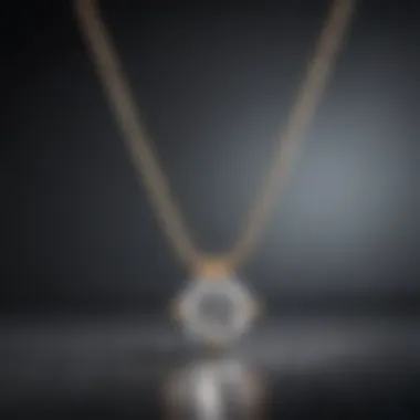 Graceful Diamond Solitaire Necklace Design