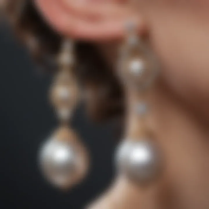 Timeless Vintage Pearl Earrings