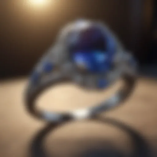 Exquisite Vintage Sapphire Ring