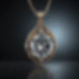 Elegant 0.1 Carat Diamond Pendant