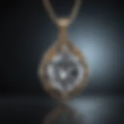 Elegant 0.1 Carat Diamond Pendant