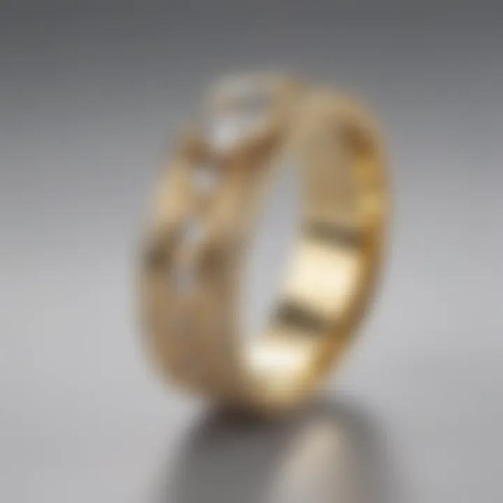 Elegant Fusion of Yellow Gold and White Gold in Jewelry