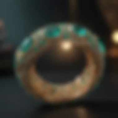 Opulent Emerald Bracelet