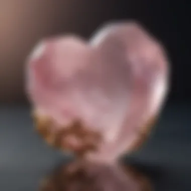 Mesmerizing Rose Quartz Crystal