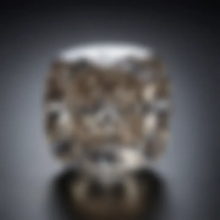 Ethereal Brilliance of a Cushion Cut Diamond