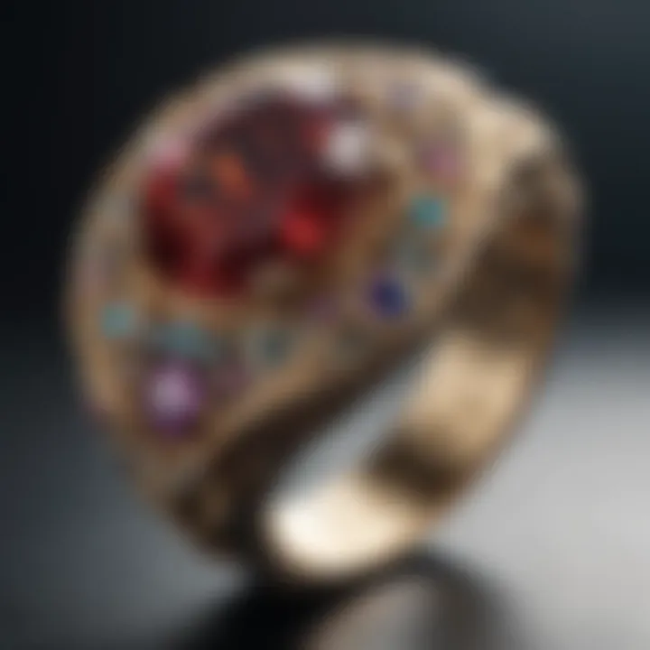 Luxurious personalized jewelry denoting unity