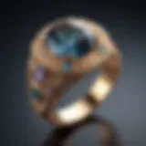 Exquisite craftsmanship of a bespoke alexandrite ring