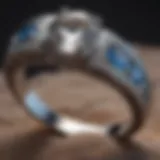 Exquisite craftsmanship of wedding ring