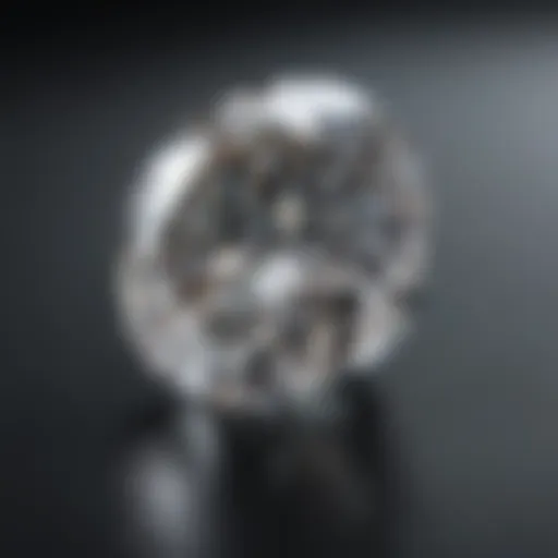 Exquisite diamond cut showcasing brilliance and precision