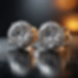 Exquisite Diamond Stud Earrings in 1.2 Carat Brilliance
