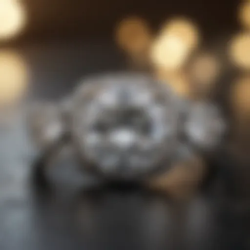 Exquisite moissanite ring design