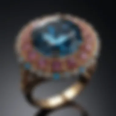 Gemstone Adorned Promissory Ring