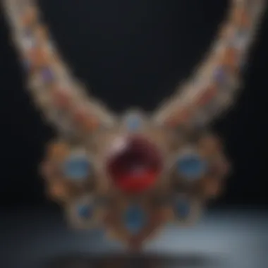 Luxurious Gemstone Necklace