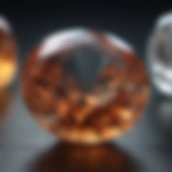 Unique Clarity Through Diamond Inclusions