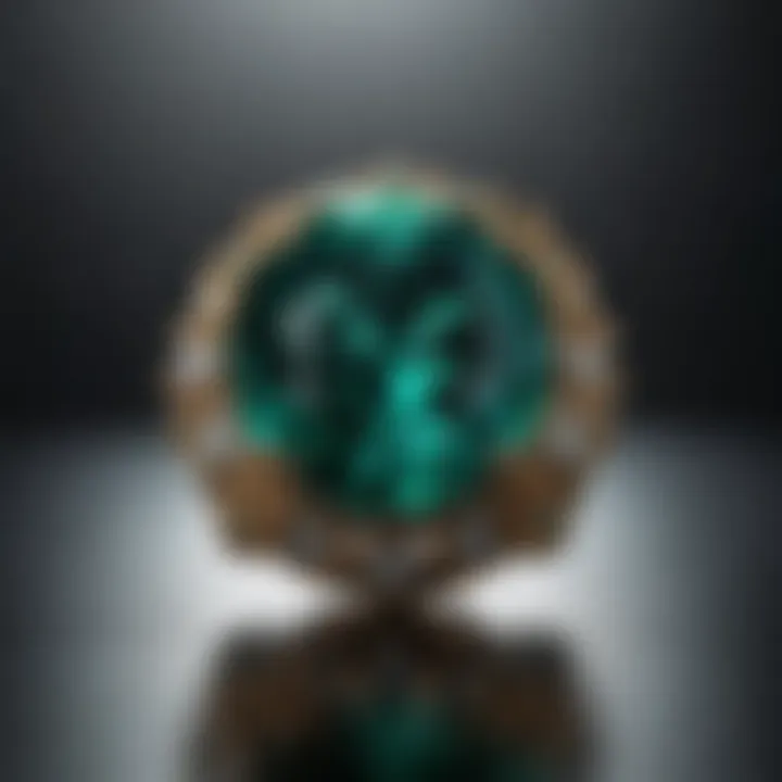 Radiant Emerald Gemstone at JTV Diamond Show