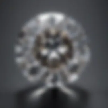 Half Carat Diamond in Unique Setting