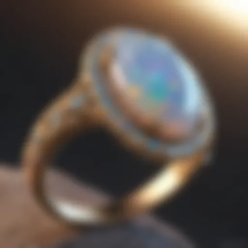 Opulent Opal Elegance Ring