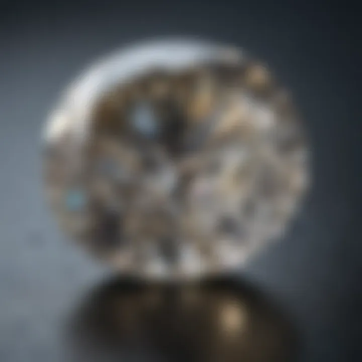 Intricate SI2 Diamond Clarity Details