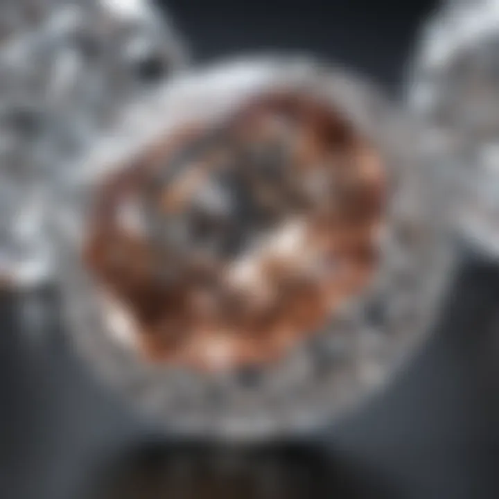 Intricate Cut of High-Quality Cubic Zirconia