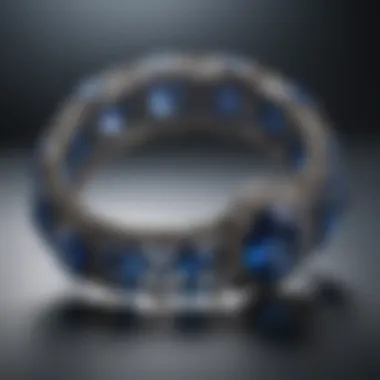Luxurious Sapphire Bracelet