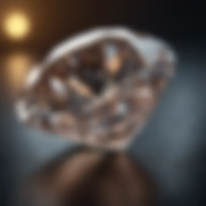 Luxurious Diamond Cut Adorned in Elegance