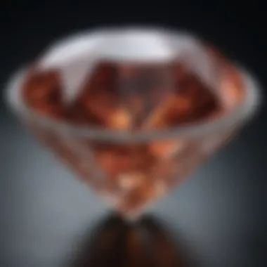 Luxurious Diamond Push Present Gemstone
