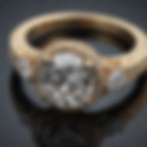 Luxurious Diamond Ring with Intricate Setting