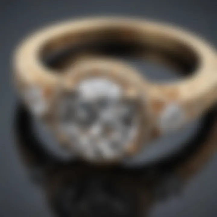 Luxurious Diamond Ring with Intricate Setting