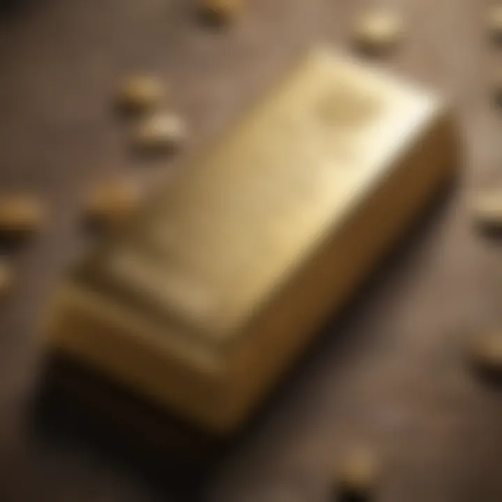 Luxurious 18 Karat Gold Bullion Bar