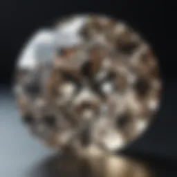 Luxury diamond close-up