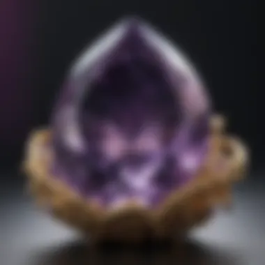 Mysterious Amethyst Gemstone