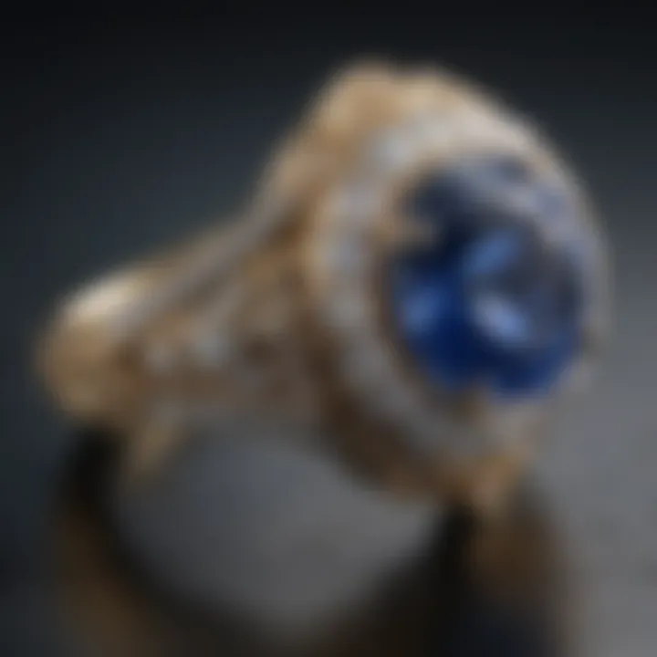 Opulent Sapphire Ring from Royal Jewelers