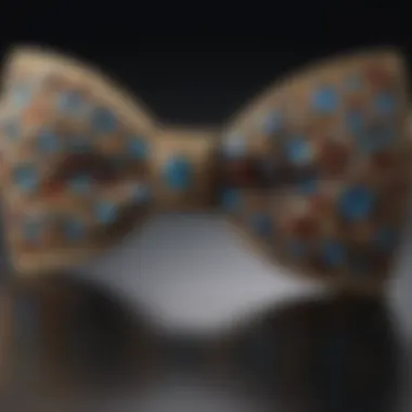 Intricate Patterns of Oval Bow Tie Effect in Gemstones