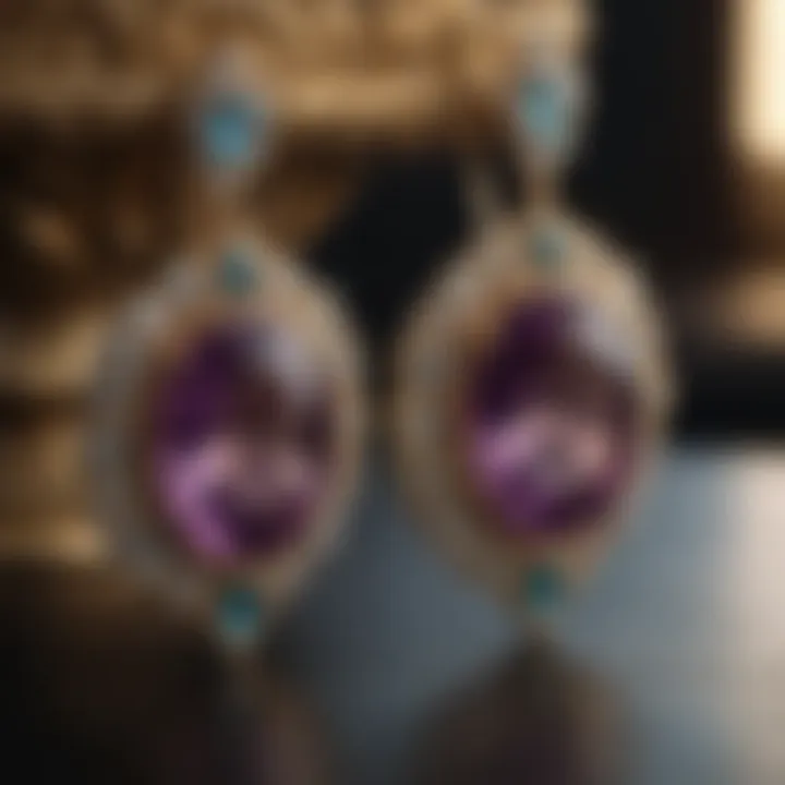 Rare Gemstone Earrings
