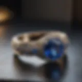 Exquisite Sapphire Wedding Ring