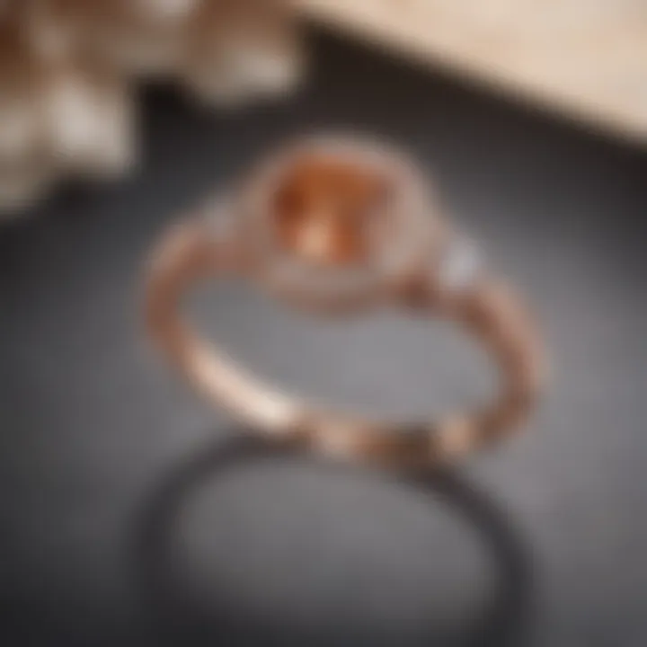 Timeless Rose Gold Vintage-Inspired Engagement Ring